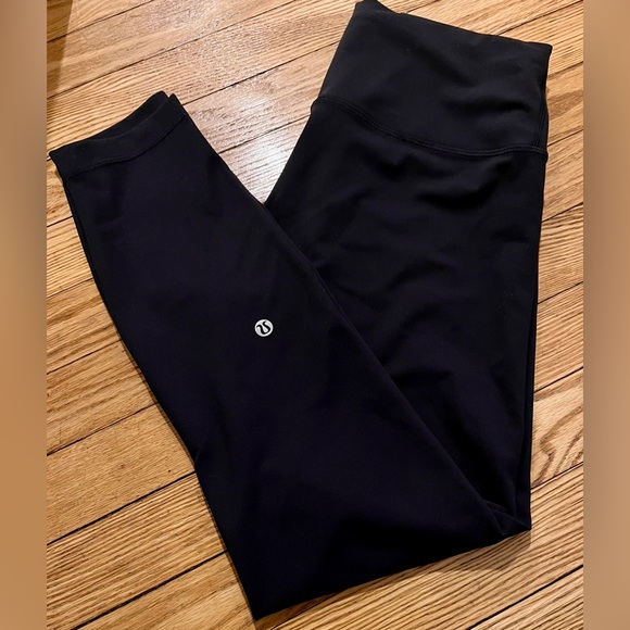 lululemon athletica Pants - Lululemon Wunder Train High-Rise Tight 25” Black Size 10